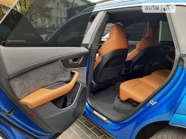 Синий Ауди RS Q8, объемом двигателя 4 л и пробегом 22 тыс. км за 119900 $, фото 22 на Automoto.ua