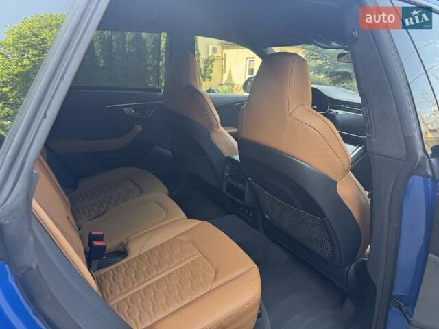 Синий Ауди RS Q8, объемом двигателя 4 л и пробегом 51 тыс. км за 87000 $, фото 29 на Automoto.ua