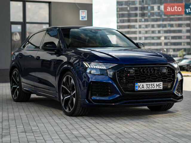 Синий Ауди RS Q8, объемом двигателя 4 л и пробегом 70 тыс. км за 96000 $, фото 1 на Automoto.ua