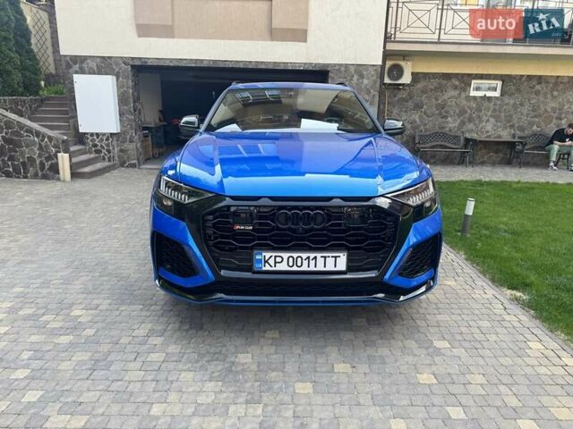 Синий Ауди RS Q8, объемом двигателя 4 л и пробегом 51 тыс. км за 87000 $, фото 2 на Automoto.ua