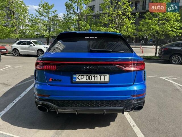 Синий Ауди RS Q8, объемом двигателя 4 л и пробегом 51 тыс. км за 92500 $, фото 18 на Automoto.ua