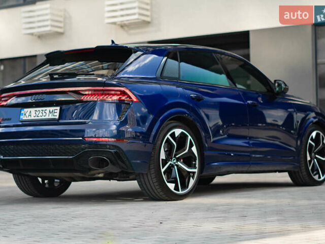 Синий Ауди RS Q8, объемом двигателя 4 л и пробегом 70 тыс. км за 96000 $, фото 15 на Automoto.ua