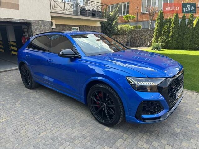 Синий Ауди RS Q8, объемом двигателя 4 л и пробегом 51 тыс. км за 87000 $, фото 56 на Automoto.ua