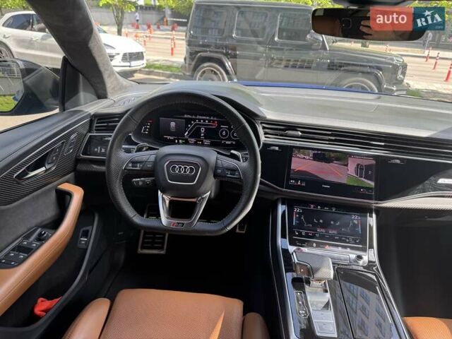 Синий Ауди RS Q8, объемом двигателя 4 л и пробегом 51 тыс. км за 92500 $, фото 46 на Automoto.ua