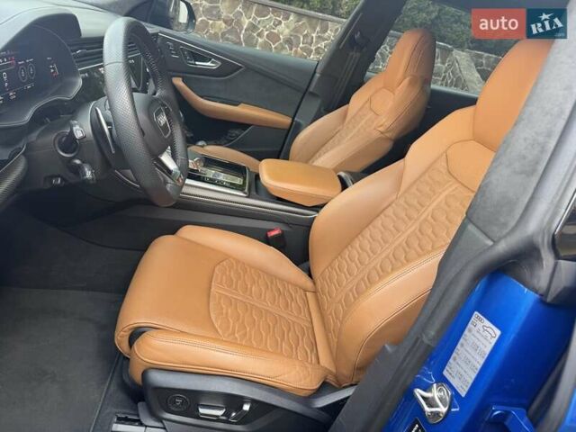 Синий Ауди RS Q8, объемом двигателя 4 л и пробегом 51 тыс. км за 87000 $, фото 46 на Automoto.ua