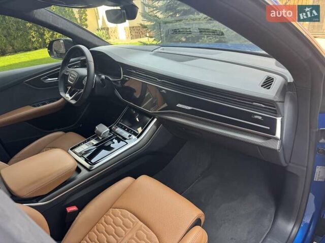 Синий Ауди RS Q8, объемом двигателя 4 л и пробегом 51 тыс. км за 87000 $, фото 25 на Automoto.ua