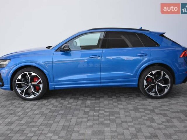Синий Ауди RS Q8, объемом двигателя 4 л и пробегом 139 тыс. км за 90000 $, фото 1 на Automoto.ua