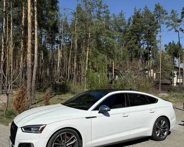 Белый Ауди S5 Sportback, объемом двигателя 3 л и пробегом 81 тыс. км за 41999 $, фото 1 на Automoto.ua