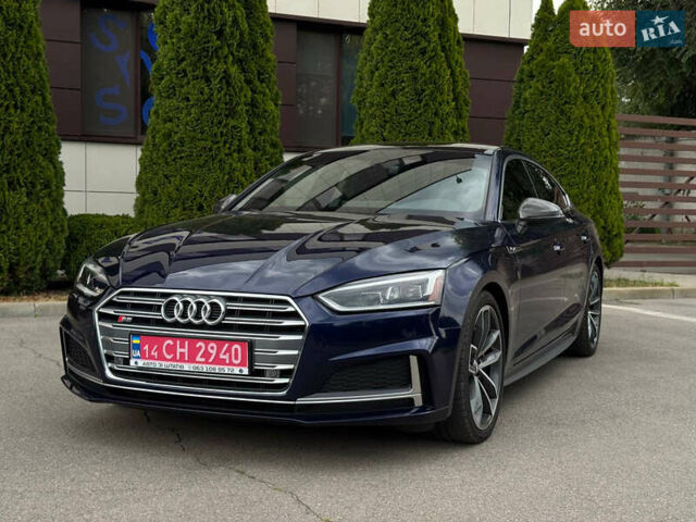 Синій Ауді S5 Sportback, об'ємом двигуна 3 л та пробігом 68 тис. км за 36000 $, фото 2 на Automoto.ua