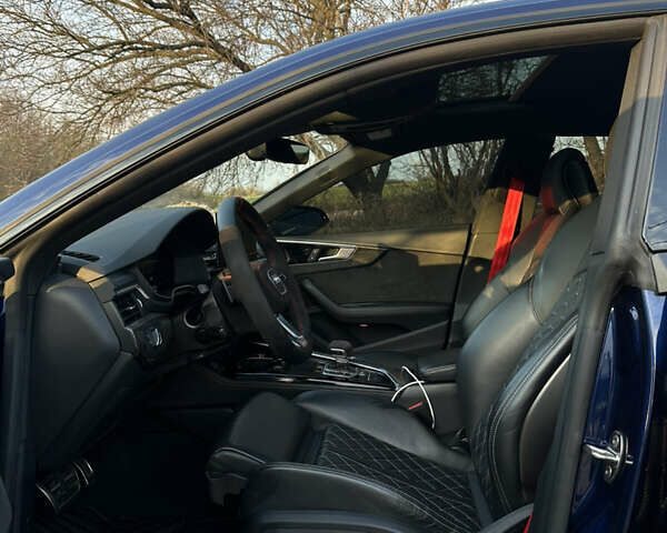 Синий Ауди S5 Sportback, объемом двигателя 3 л и пробегом 56 тыс. км за 51200 $, фото 17 на Automoto.ua