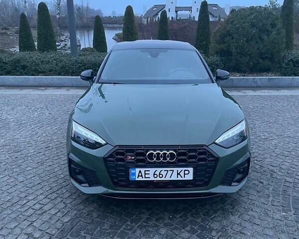Зеленый Ауди S5 Sportback, объемом двигателя 3 л и пробегом 45 тыс. км за 51200 $, фото 1 на Automoto.ua