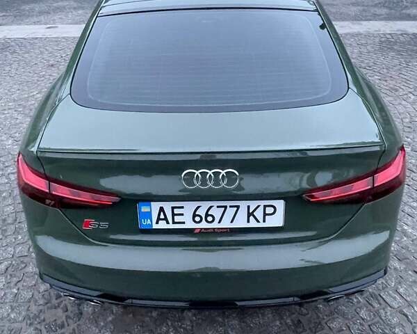 Зеленый Ауди S5 Sportback, объемом двигателя 3 л и пробегом 45 тыс. км за 51200 $, фото 5 на Automoto.ua