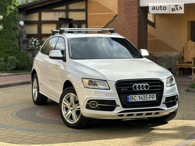 Білий Ауді SQ5, об'ємом двигуна 3 л та пробігом 158 тис. км за 24400 $, фото 1 на Automoto.ua