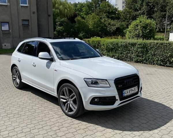 Белый Ауди SQ5, объемом двигателя 3 л и пробегом 162 тыс. км за 16000 $, фото 7 на Automoto.ua
