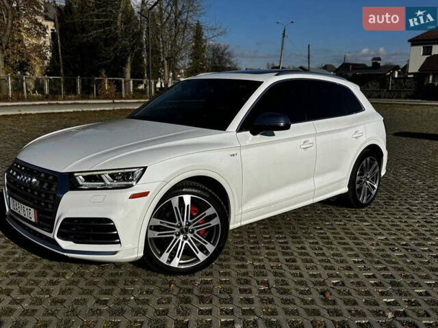 Белый Ауди SQ5, объемом двигателя 3 л и пробегом 116 тыс. км за 30500 $, фото 1 на Automoto.ua