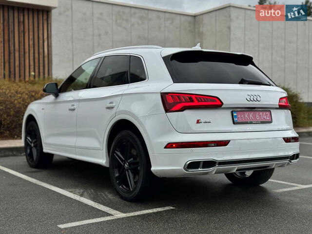 Ауди SQ5 2018 в Киеве на Automoto.ua Белый Ауди SQ5, объемом двигателя 3 л и пробегом 141 тыс. км за 27900 $, фото 18 на Automoto.ua
