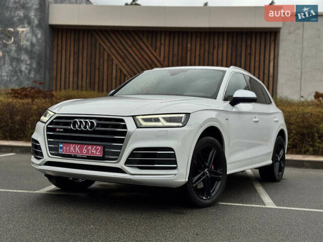 Ауди SQ5 2018 в Киеве на Automoto.ua Белый Ауди SQ5, объемом двигателя 3 л и пробегом 141 тыс. км за 27900 $, фото 2 на Automoto.ua