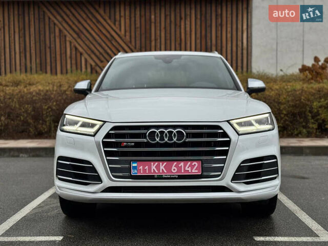 Ауди SQ5 2018 в Киеве на Automoto.ua Белый Ауди SQ5, объемом двигателя 3 л и пробегом 141 тыс. км за 27900 $, фото 10 на Automoto.ua