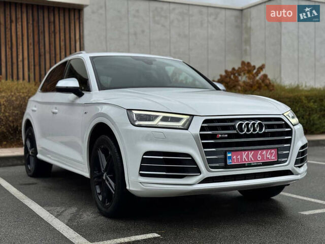 Ауди SQ5 2018 в Киеве на Automoto.ua Белый Ауди SQ5, объемом двигателя 3 л и пробегом 141 тыс. км за 27900 $, фото 14 на Automoto.ua
