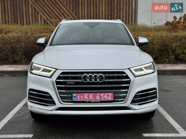 Ауди SQ5 2018 в Киеве на Automoto.ua Белый Ауди SQ5, объемом двигателя 3 л и пробегом 141 тыс. км за 27900 $, фото 12 на Automoto.ua