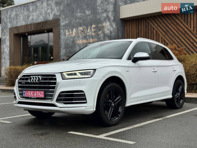 Ауди SQ5 2018 в Киеве на Automoto.ua Белый Ауди SQ5, объемом двигателя 3 л и пробегом 141 тыс. км за 27900 $, фото 7 на Automoto.ua
