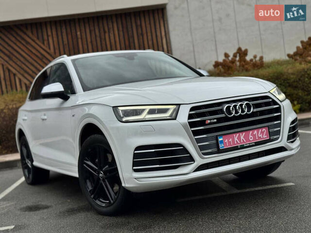 Ауди SQ5 2018 в Киеве на Automoto.ua Белый Ауди SQ5, объемом двигателя 3 л и пробегом 141 тыс. км за 27900 $, фото 5 на Automoto.ua