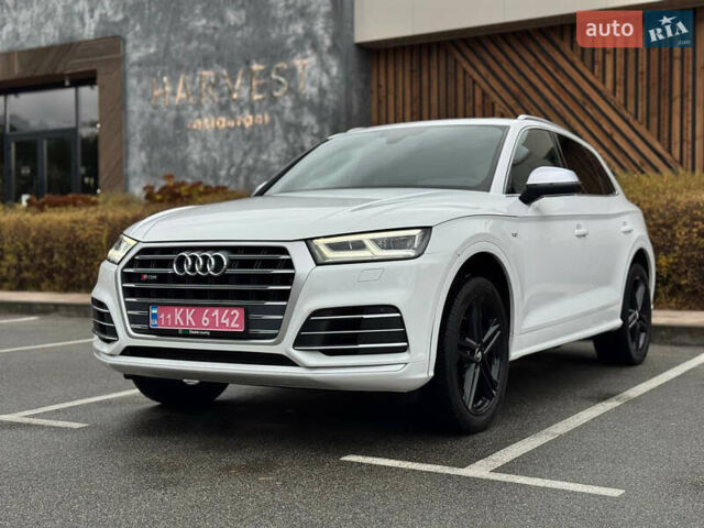 Ауди SQ5 2018 в Киеве на Automoto.ua Белый Ауди SQ5, объемом двигателя 3 л и пробегом 141 тыс. км за 27900 $, фото 8 на Automoto.ua
