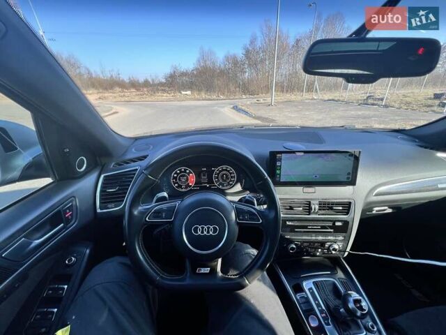 Черный Ауди SQ5, объемом двигателя 3 л и пробегом 177 тыс. км за 16950 $, фото 44 на Automoto.ua