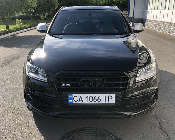 Черный Ауди SQ5, объемом двигателя 3 л и пробегом 91 тыс. км за 24899 $, фото 1 на Automoto.ua