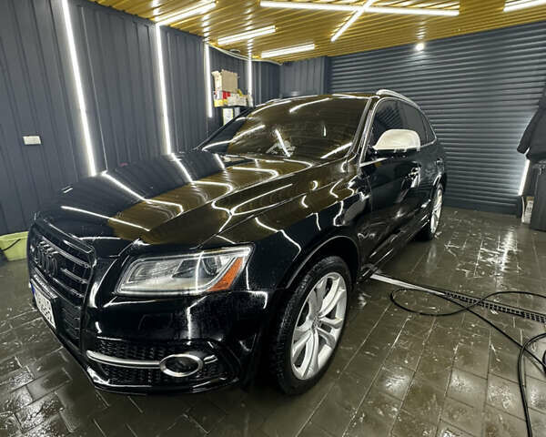 Черный Ауди SQ5, объемом двигателя 3 л и пробегом 137 тыс. км за 21500 $, фото 6 на Automoto.ua