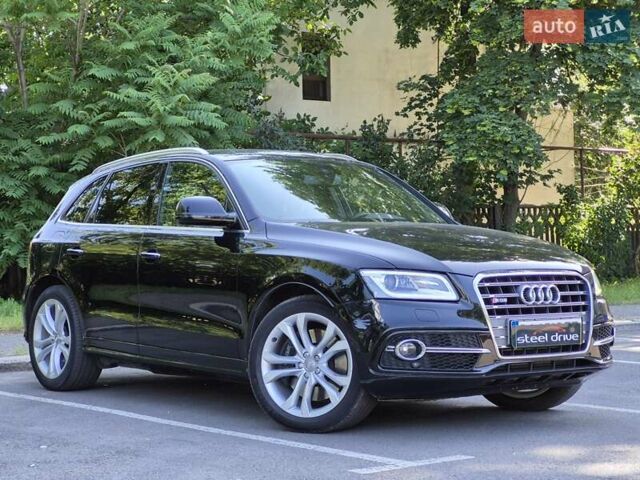 Черный Ауди SQ5, объемом двигателя 3 л и пробегом 242 тыс. км за 25978 $, фото 2 на Automoto.ua