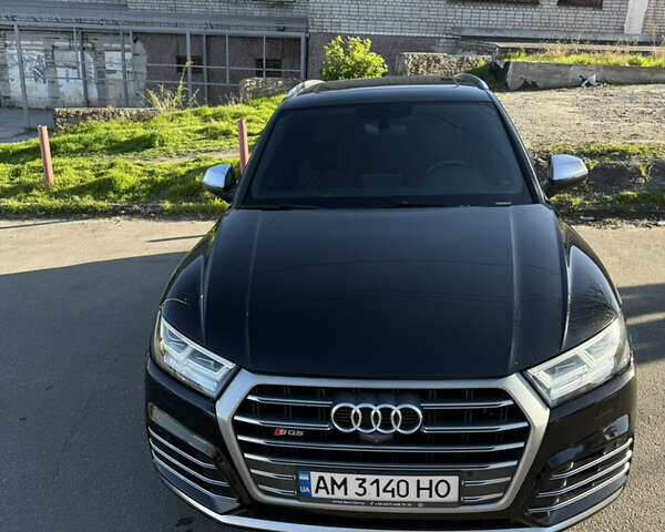 Черный Ауди SQ5, объемом двигателя 3 л и пробегом 149 тыс. км за 24000 $, фото 5 на Automoto.ua