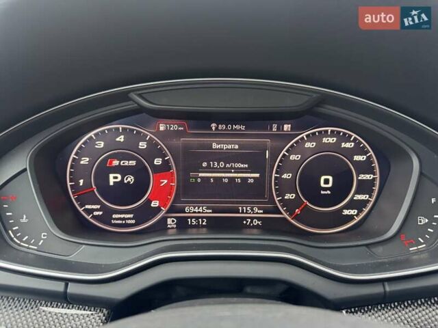Черный Ауди SQ5, объемом двигателя 3 л и пробегом 69 тыс. км за 31900 $, фото 107 на Automoto.ua