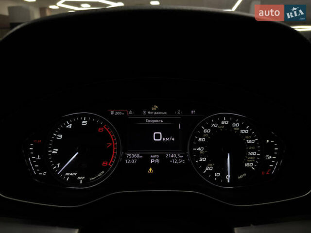 Черный Ауди SQ5, объемом двигателя 3 л и пробегом 75 тыс. км за 35499 $, фото 20 на Automoto.ua