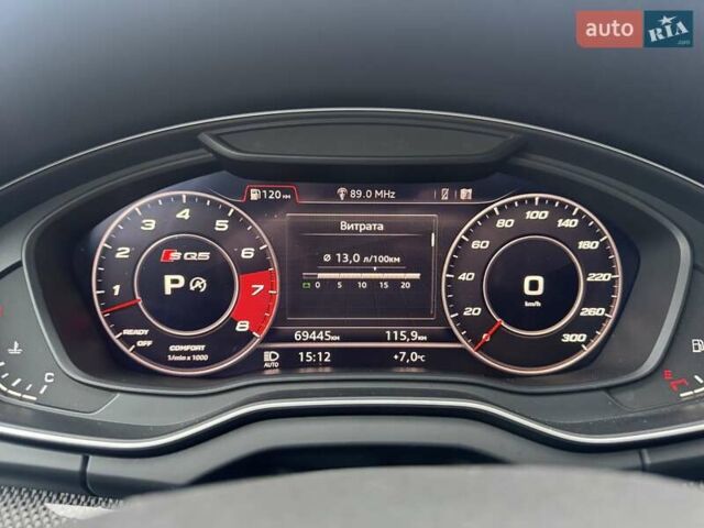 Черный Ауди SQ5, объемом двигателя 3 л и пробегом 69 тыс. км за 31900 $, фото 106 на Automoto.ua