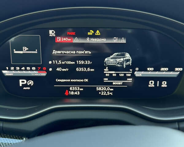 Черный Ауди SQ5, объемом двигателя 3 л и пробегом 6 тыс. км за 53000 $, фото 18 на Automoto.ua