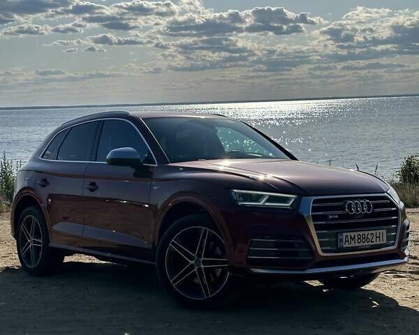 Красный Ауди SQ5, объемом двигателя 3 л и пробегом 65 тыс. км за 41000 $, фото 74 на Automoto.ua