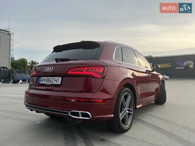 Красный Ауди SQ5, объемом двигателя 3 л и пробегом 65 тыс. км за 41000 $, фото 14 на Automoto.ua