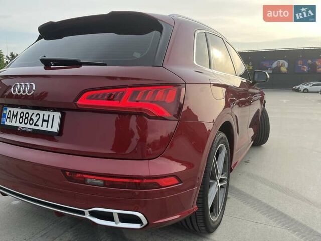 Красный Ауди SQ5, объемом двигателя 3 л и пробегом 65 тыс. км за 41000 $, фото 15 на Automoto.ua