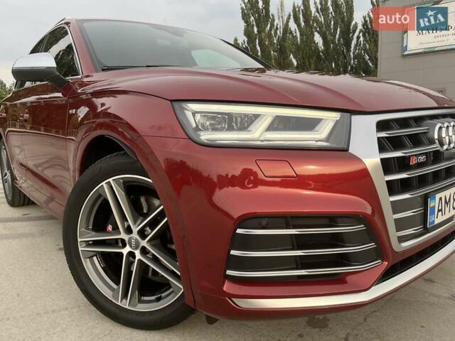 Красный Ауди SQ5, объемом двигателя 3 л и пробегом 65 тыс. км за 41000 $, фото 21 на Automoto.ua