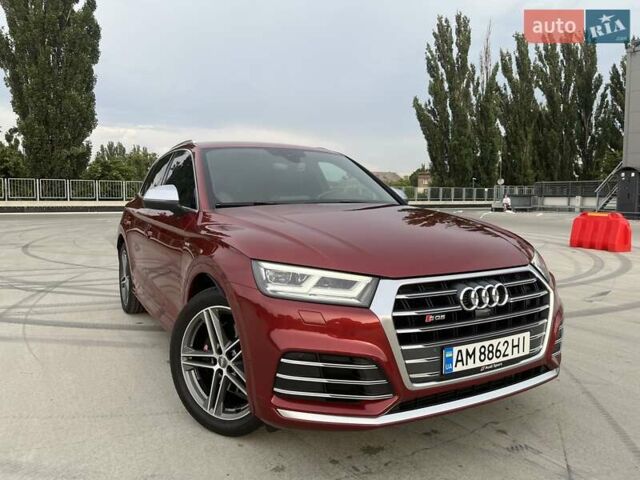 Красный Ауди SQ5, объемом двигателя 3 л и пробегом 65 тыс. км за 41000 $, фото 5 на Automoto.ua