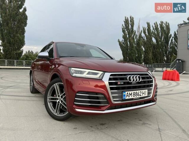 Красный Ауди SQ5, объемом двигателя 3 л и пробегом 65 тыс. км за 41000 $, фото 6 на Automoto.ua