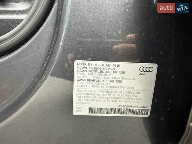 Серый Ауди SQ5, объемом двигателя 3 л и пробегом 142 тыс. км за 22300 $, фото 32 на Automoto.ua