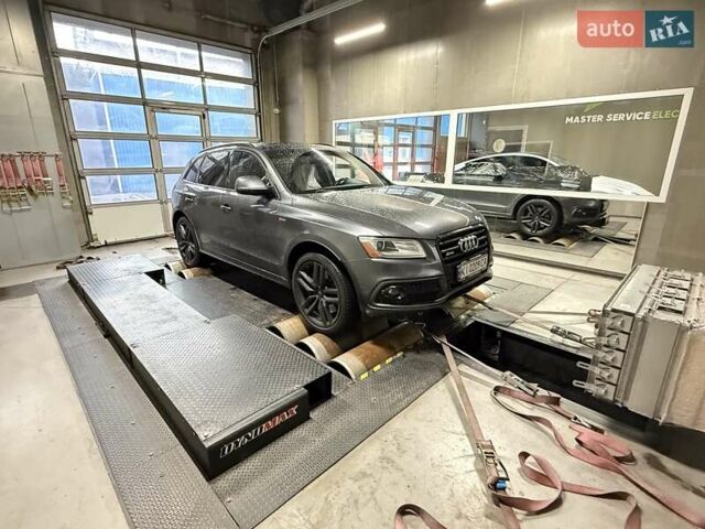 Серый Ауди SQ5, объемом двигателя 3 л и пробегом 129 тыс. км за 24900 $, фото 7 на Automoto.ua
