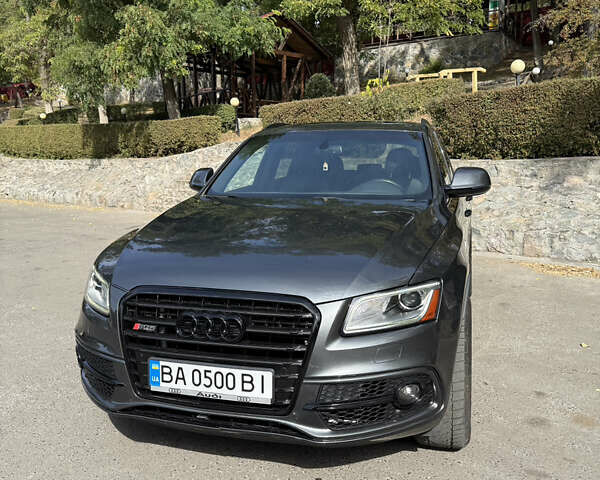 Серый Ауди SQ5, объемом двигателя 3 л и пробегом 199 тыс. км за 21500 $, фото 15 на Automoto.ua