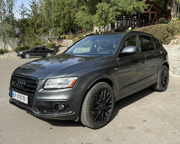 Серый Ауди SQ5, объемом двигателя 3 л и пробегом 199 тыс. км за 21500 $, фото 17 на Automoto.ua