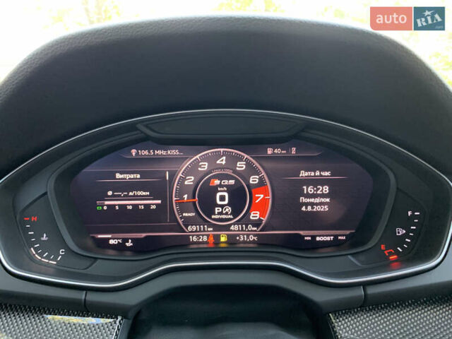 Серый Ауди SQ5, объемом двигателя 3 л и пробегом 69 тыс. км за 42999 $, фото 27 на Automoto.ua