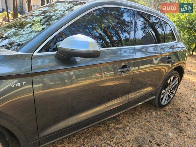 Серый Ауди SQ5, объемом двигателя 3 л и пробегом 88 тыс. км за 34300 $, фото 3 на Automoto.ua
