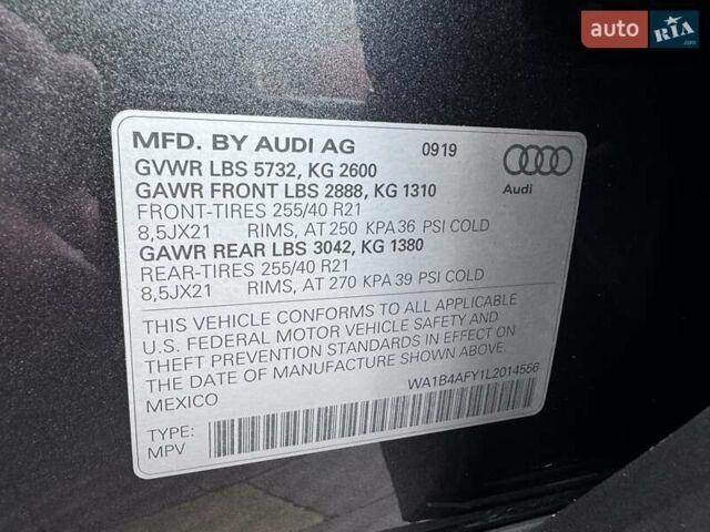 Серый Ауди SQ5, объемом двигателя 3 л и пробегом 59 тыс. км за 46450 $, фото 114 на Automoto.ua
