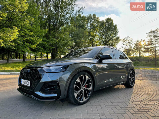Серый Ауди SQ5, объемом двигателя 3 л и пробегом 48 тыс. км за 52999 $, фото 1 на Automoto.ua